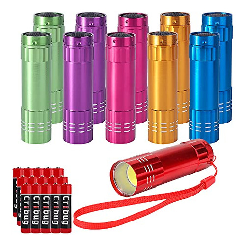 Kunhe Pequeño Mini Led Linterna Paquete De 12 Vmnz8