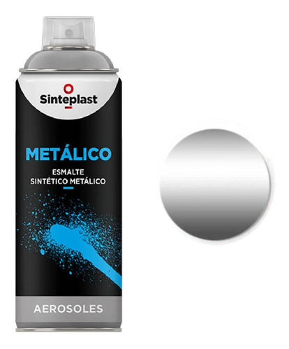 Brillospray Color Plata  Metalizado 400ml Sinteplast