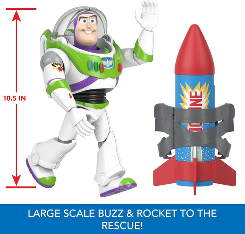 Juguete Toy Story Buzz Lightyear 20 Sonidos Figura Acción