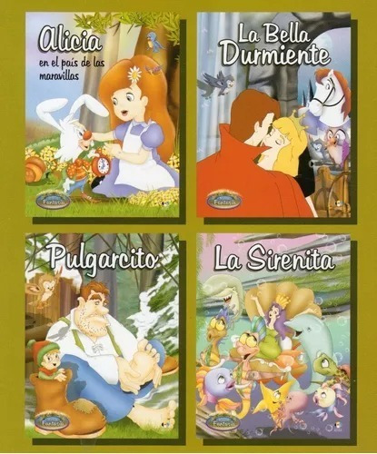 8 Cuentos Infantiles Clásicos Grandes. A Elegir. Letra Mayus