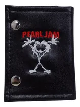 Comprar Billeteras De Pearl Jam Cuero Bordada Rockería Que Sea Rock