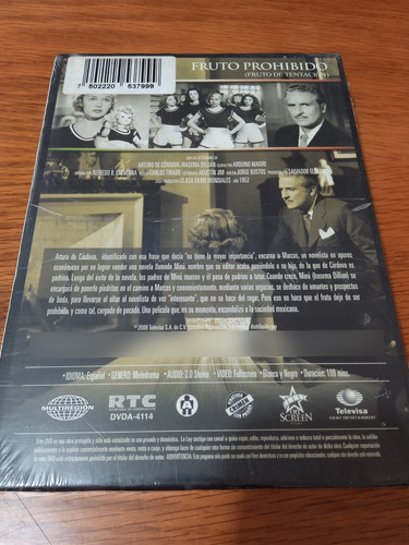 Fruto Prohibido Dvd (Usado)