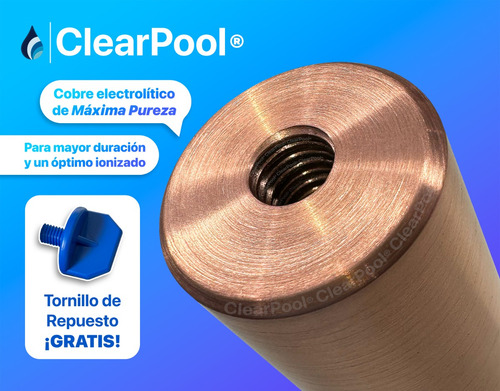 Anodo Repuesto Boya Solar +tornillo +kit Ph +pastillas Cloro