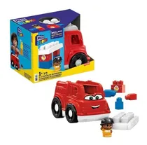 Comprar Mega Bloks Camión De Bomberos De Bloques De Construcción