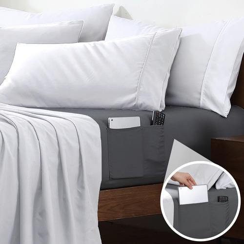 Sábana Bajera Ajustable Individual Ultrasuave Resistente Arr