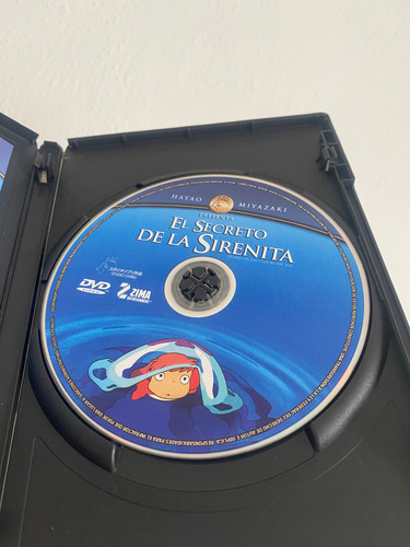 Ponyo El Secreto De La Sirenita Studio Ghibli Pelicula Dvd (Usado)