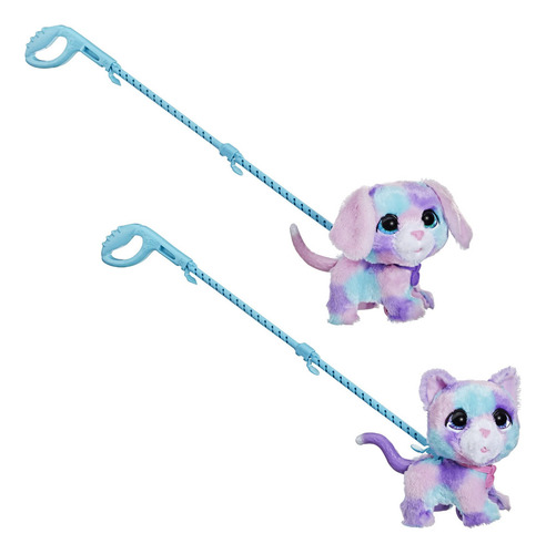 Pacote Furreal Walkalots Big Wags com 2 brinquedos de algodão