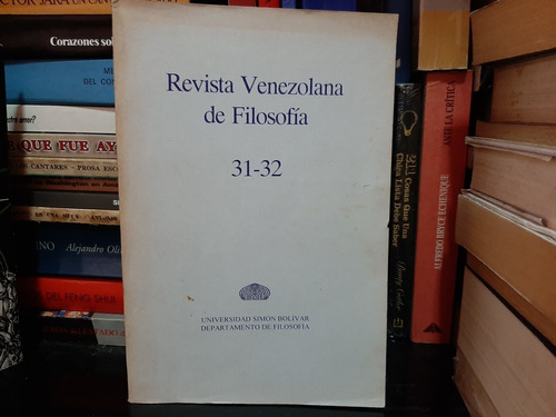 Revista Venezolana De Filosofía 31 -32 Yf