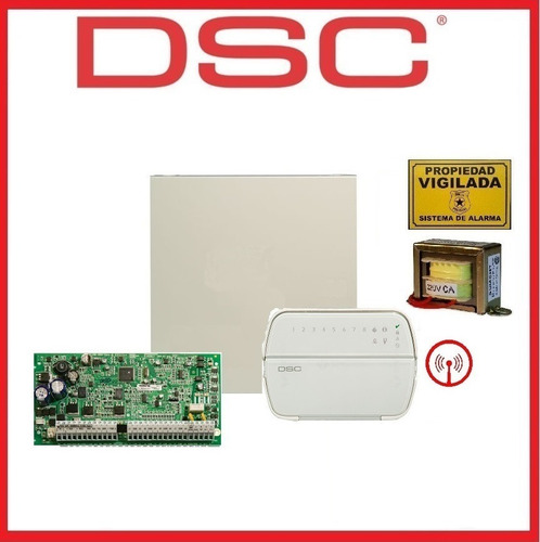 Alarma Central Dsc 1832 Power Con Teclado Receptor Rfk5516