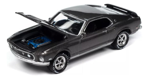 Johnny Lightning 1969 Ford Mustang John Wick Gris