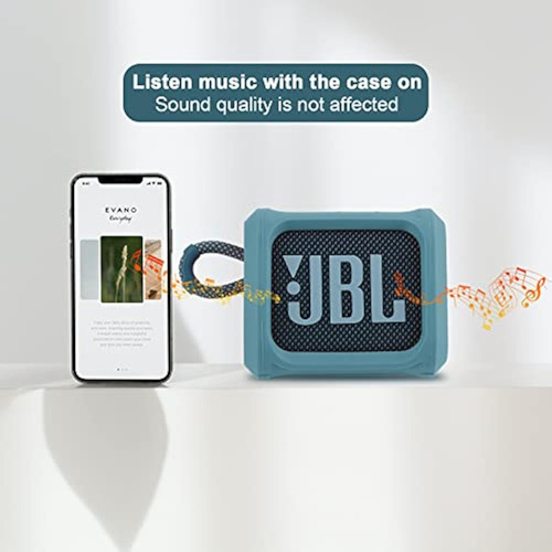 Funda Protectora Silicona Altavoz Bluetooth Para Jbl Go 3