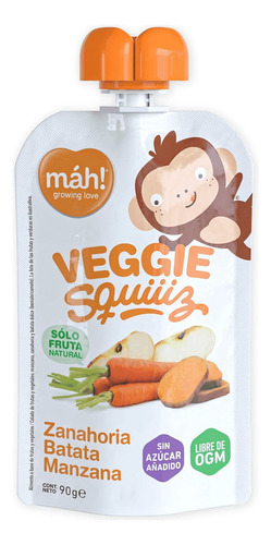 Compota Mah Veggie Zanahoria Batata Manzana X 90gr