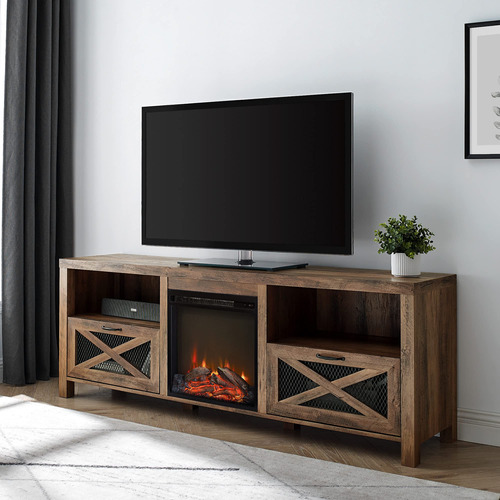 Walker Edison - Mueble De Tv Calgary De Estilo Industrial Y