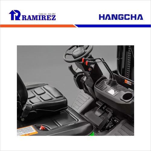 Autoelevador Montacarga Eléctrico Hangcha 3.500kg - Litio