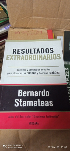 Libro Resultados Extraordinarios. Bernardo Stamateas