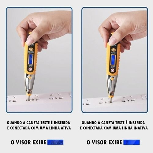 Imagem 6 de 9 de Caneta Teste De Voltagem E Corrente Elétrica Oferta