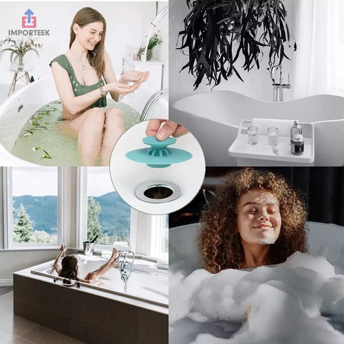 3pz Tapon Colador Drenaje Baño Regadera Tina Cocina Lavabo