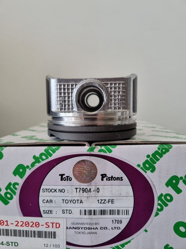 Pistones Std Toto Piston Japon Toyota Corolla 2003-2008 