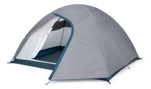 Barraca De Camping Mh100 4 Lugares Quechua Cor Cinza