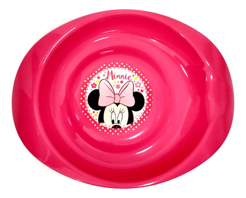 Imagen 2 de 6 de Set Plato Y Cubierto P/ Comer Bebé Mickey Minnie Disney Baby