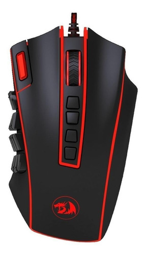 Mouse 
gamer de juego Redragon  Legend M990 black