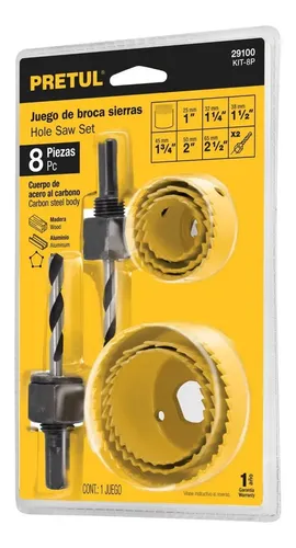 Sierras Perforadoras Juego De Brocas 13 Piezas Para Metal