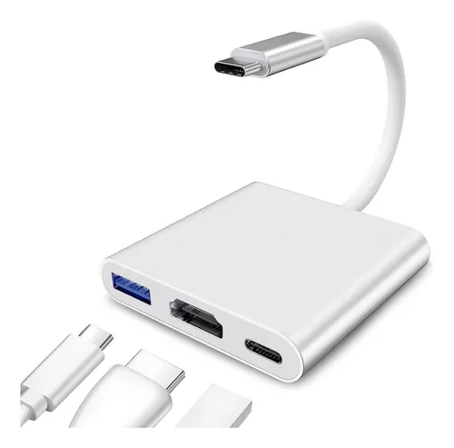 Adaptador Usb C Multi Puerto Compatible Con Macbook Air Pro