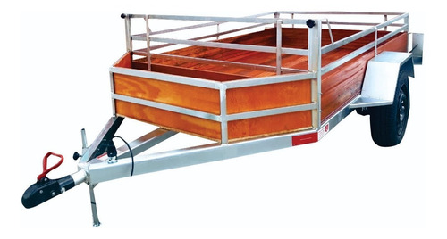 Trucada Carretinha Nova 1,40 X 2,20m De Caixa + Cesta