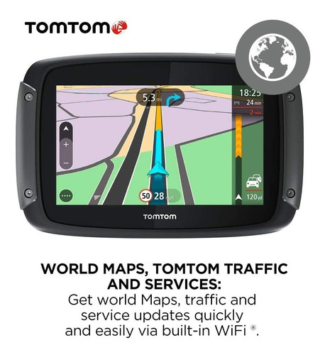 Imagen 3 de 8 de Tomtom Rider 550 Dispositivo Navegación Gps Para Motociclet