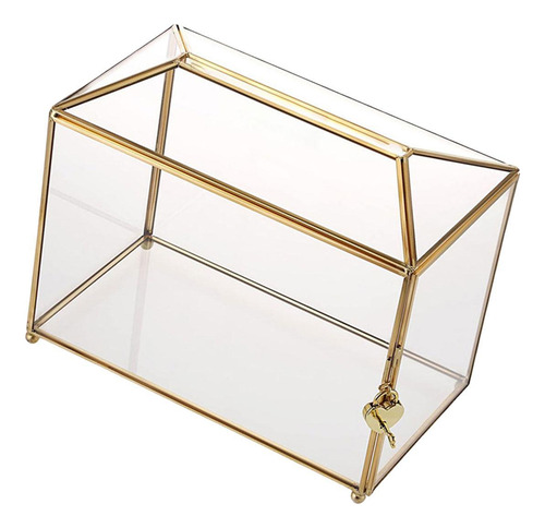 Caja De Vidrio Para Guardar Tarjetas De Regalo, Terrario