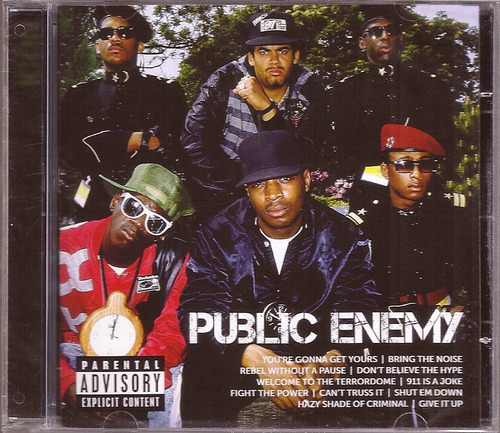 CD Public Enemy Icon Greatest Hits Lacrado
