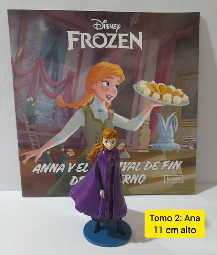 Colección Completa Frozen, Clarín: 6 Figuras + 6 Cuentos