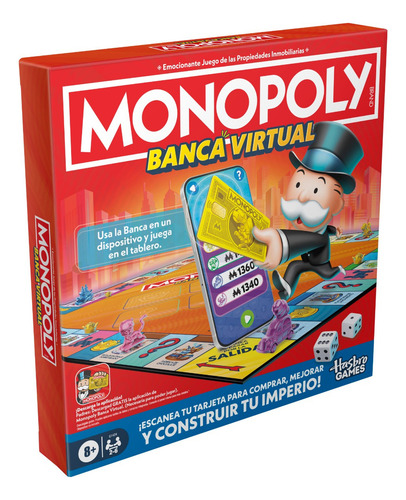 Juego De Mesa Monopoly Banco Virtual