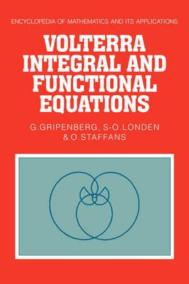 Libro Volterra Integral And Functional Equations - G. Gri...