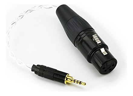 Adaptador De Audio Balanceado 2.5mm Trrs A Xlr 4-pin Para