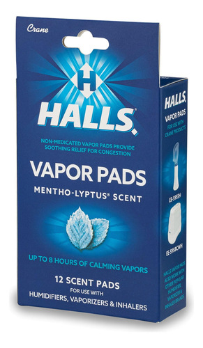 Crane Halls - Almohadillas De Vapor Perfumadas Para Humidifi