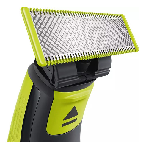 Rasuradora Eléctrica Philips Oneblade Qp2520/30 One Blade Color Verde/gris