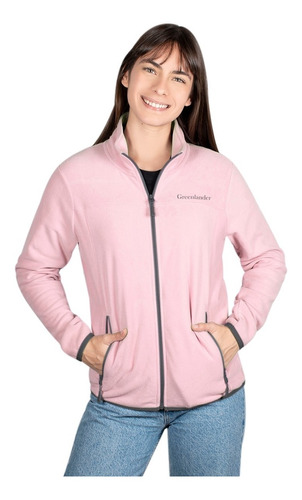 Sudadera Mujer Greenlander Fce7597 Bolsas Costados Ligero