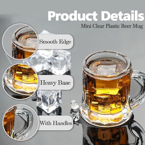 Set 40 Vasos Chupito Vidrio Real 30ml Para Cerveza, Whisky,