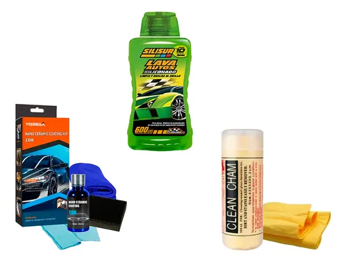 comprar Promo Kit Tratamiento Cerámico Shampoo Y Toalla Húmeda