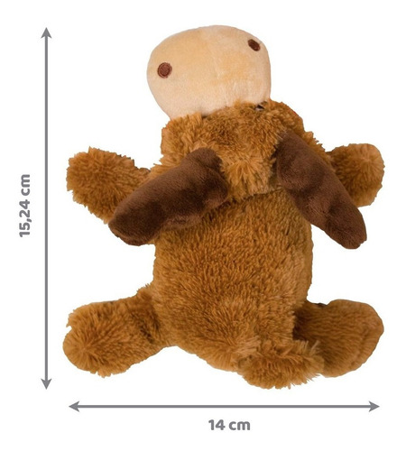 Imagen 2 de 10 de Kong Peluche Cozie Marvin Moosse Small Juguete Perro-