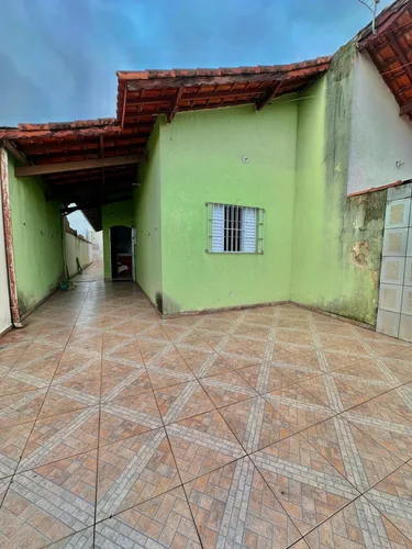 Casa Lado Praia Em Mongaguá, 350 Do Mar