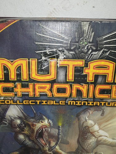 Mutant Chronicles Juego De Mesa Fantasy Flight Incompleto (Usado)