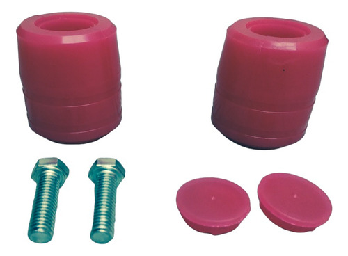 Repuesto De Puntas De Slider Universal Color Rosa (par)