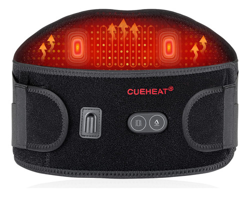 Cinturón Calentador Cueheat Inalámbrico Masaje 134 Cm