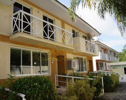Casa Em Condomínio-à Venda-recreio Dos Bandeirantes-rio De Janeiro - Abcn30009