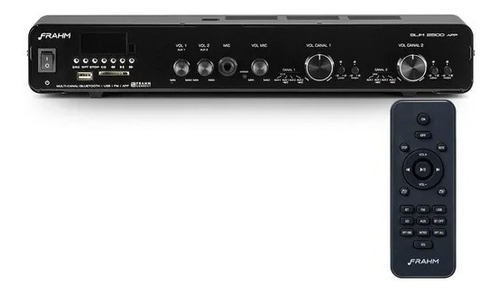 Amplificador Receiver Frahm Slim 2500 App G3 Bt Usb Fm Sd