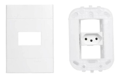 Kit 5 Conjunto Tomada 2p+t 20a 250v Pl/br Lunare