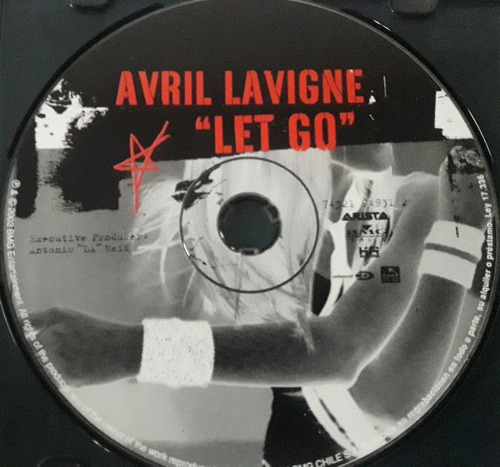 Avril Lavigne Cd Musical Original Let Go (sin Caratula)