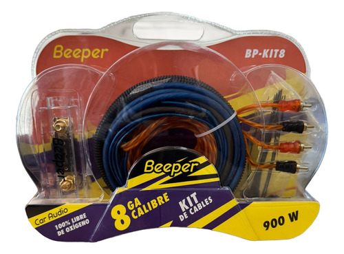 Kit De Instalacion 8ga Beeper, 900w